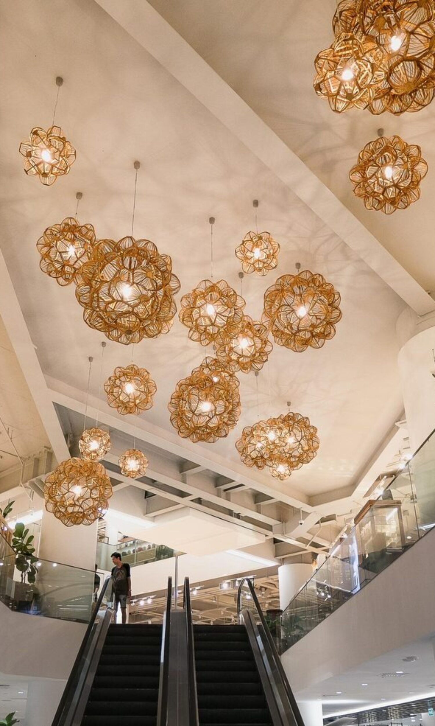 low-angle-view-illuminated-light